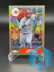 2022 Topps Chrome Jesse Winker 1987 Topps 35th Anniversary #87BC-16 Reds